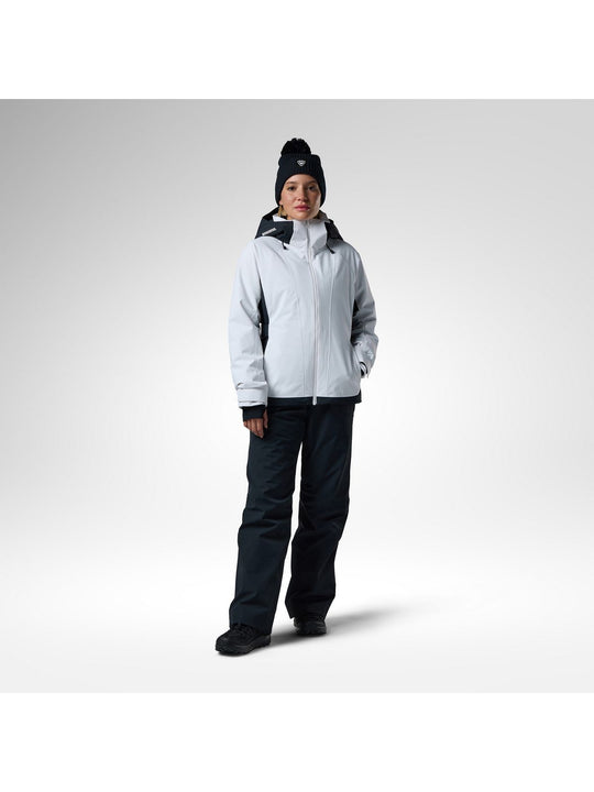 Kurtka narciarska damska ROSSIGNOL W 4Ws Blackside Insulated Jack biała
