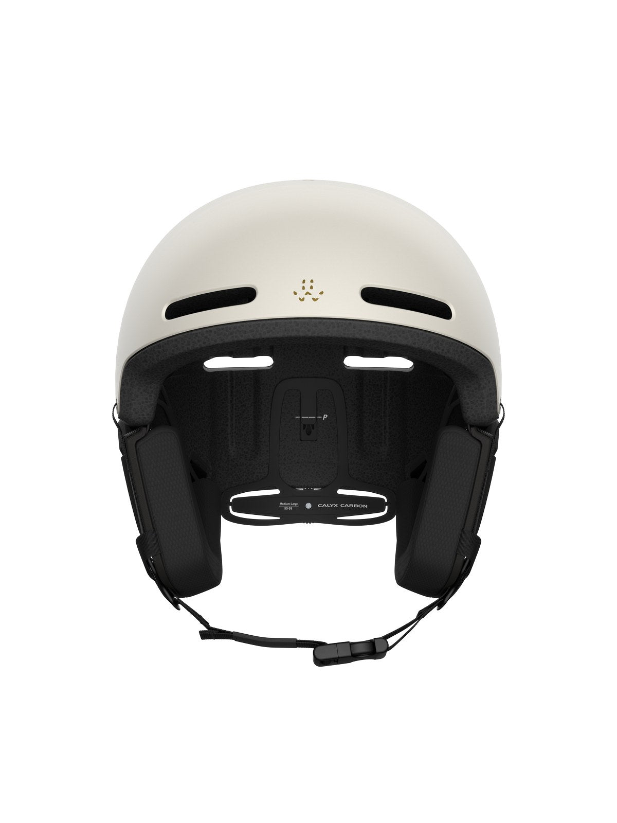 Kask narciarski POC Calyx Carbon Hedvig Wessel Ed. Piggtind biały