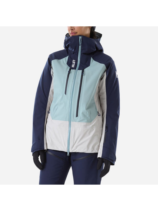 Kurtka damska MILLET W M White 3L Jkt W niebieska

