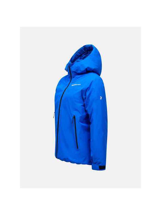 Kurtka damska PEAK PERFORMANCE 40Y Frost Reversible HIPE 2L Shell Down Jacket niebieska
