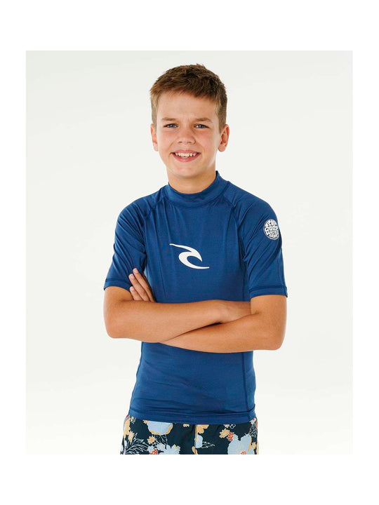 Lycra chłopięca RIP CURL Waves Upf S/S-Boy niebieska
