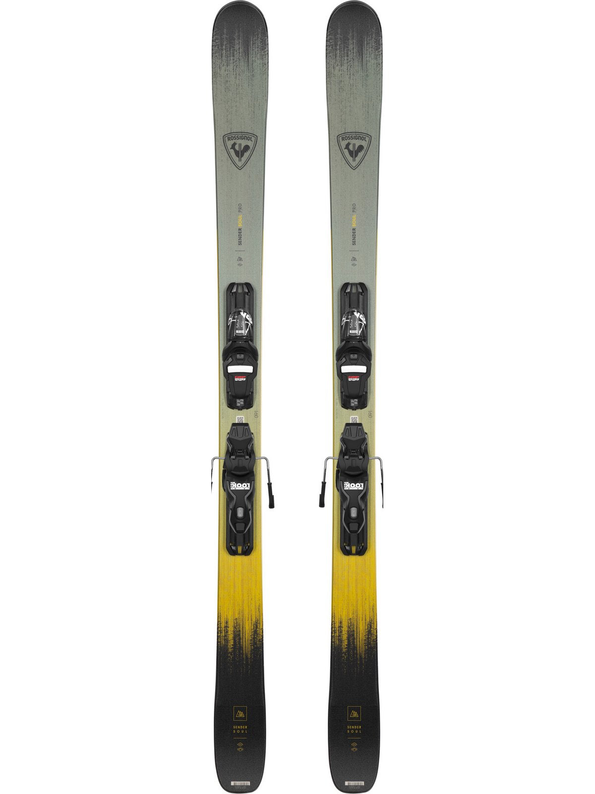 Narty juniorskie ROSSIGNOL SENDER SOUL PRO + wiązania Look Xpress 10 GW