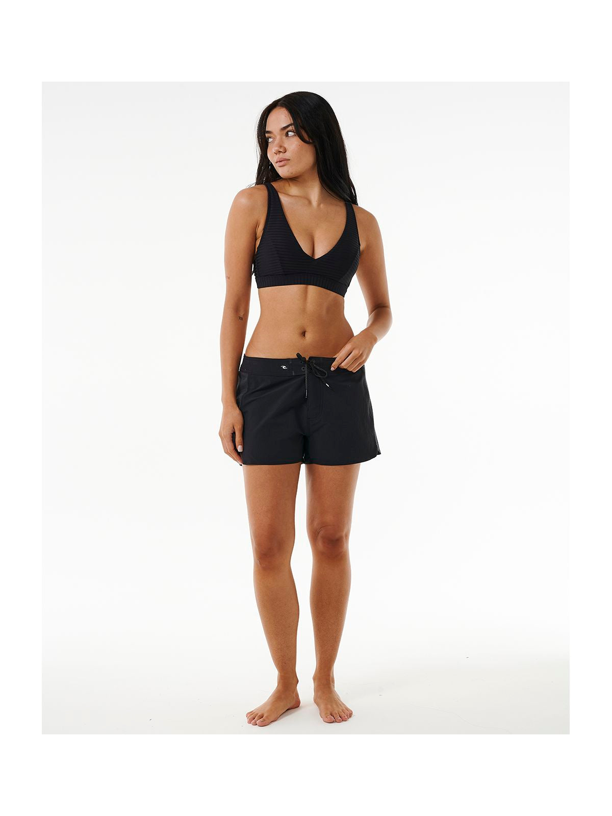 Szorty kąpielowe damskie RIP CURL 321 Mirage Boardshort czarne