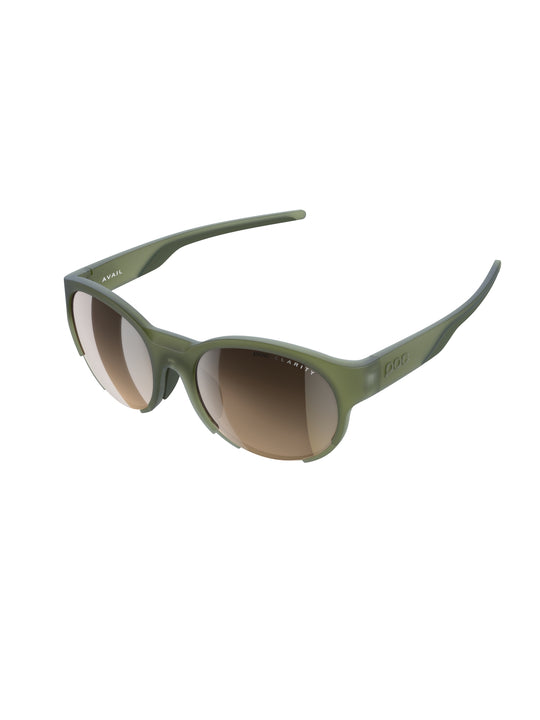 Okulary POC AVAIL zielony - Clarity Trail Brown/Silver Mirror Cat 2 - TU - Adventure Sports
