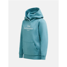 Bluza PEAK PERFORMANCE Original Hood Junior niebieski
