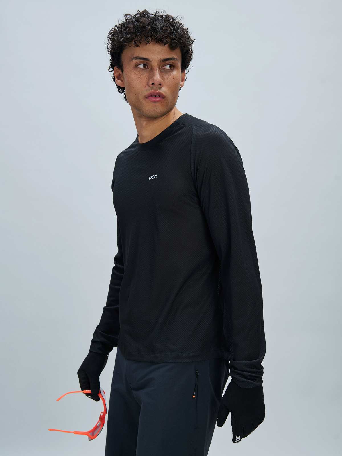 Koszulka rowerowa POC M’s Motion Air L/S Jersey czarny - Adventure Sports