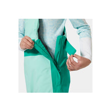 Spodnie narciarskie dziecięce HELLY HANSEN Jr Girl Stellar Bib Pant kolor zielony
