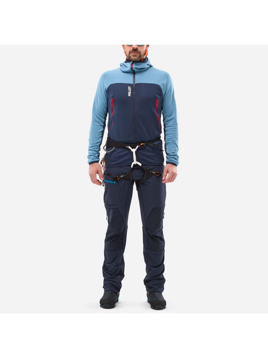 Bluza męska MILLET Fusion Grid Hoodie M niebieska
