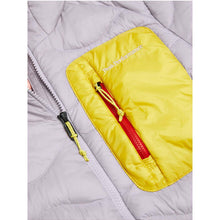 Kurtka damska puchowa PEAK PERFORMANCE W Helium Utility Down Hood Jacket kolor szary
