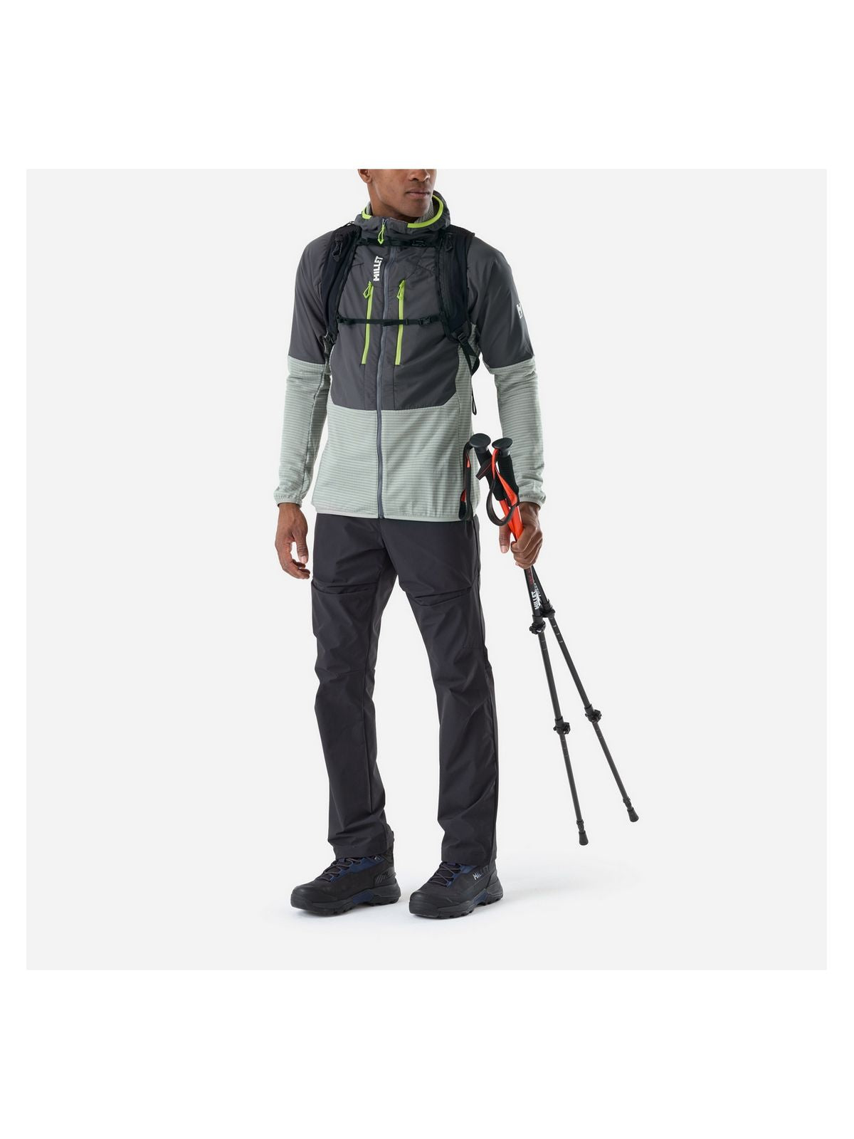 Kurtka męska MILLET Parmelan Hybrid Hoodie M szara