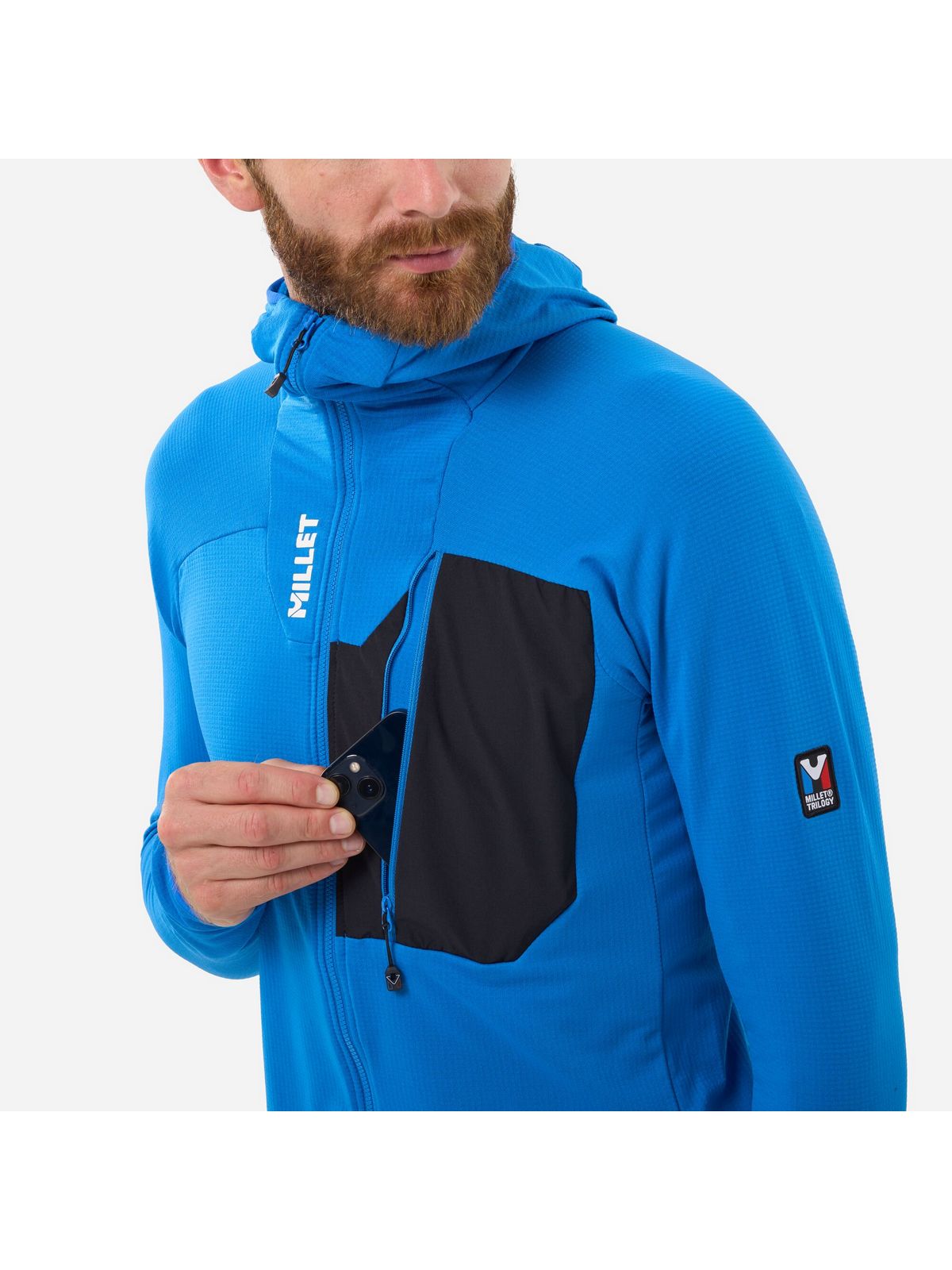 Bluza MILLET TRILOGY ICON LIGHTGRID HM niebieski