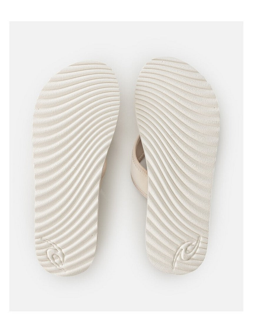 Japonki plażowe damskie RIP CURL Florida Bloom Open Toe białe