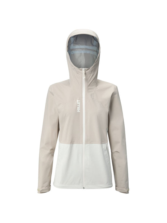 Kurtka damska MILLET W Seneca Storm 3L Jkt W beżowa
