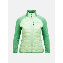 Kurtka puchowa damska PEAK PERFORMANCE Helium Hybrid Down Jacket Women zielony - Adventure Sports
