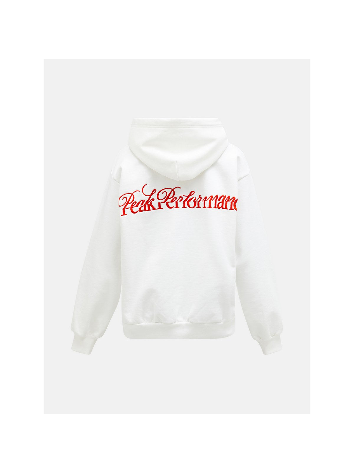 Bluza z kapturem damska PEAK PERFORMANCE 40Y Graphic Hood biała