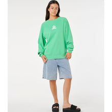 Bluza RIP CURL LUXE SURF RAGLAN RELAXED CREW zielona
