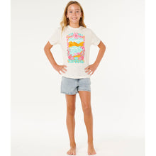 Koszulka dziewczęca RIP CURL Sunshine Squad Band Tee - Girl biała
