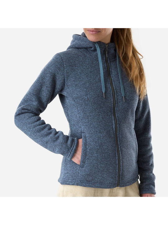 Bluza damska MILLET W Chamonix Knitwarm Hoodie W niebieska
