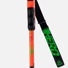 Kije narciarskie ROSSIGNOL HERO CAK Green Light - czerwono/zielony
