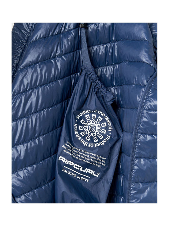 Kurtka RIP CURL ANTI SERIES SEARCH PUFFER HOOD granatowa
