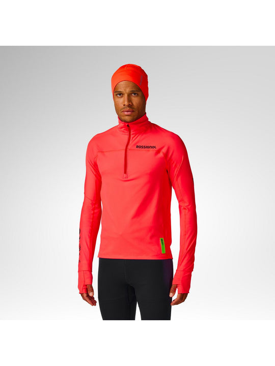 Bluza męska ROSSIGNOL M Hero Half Zip First Layer czerwona
