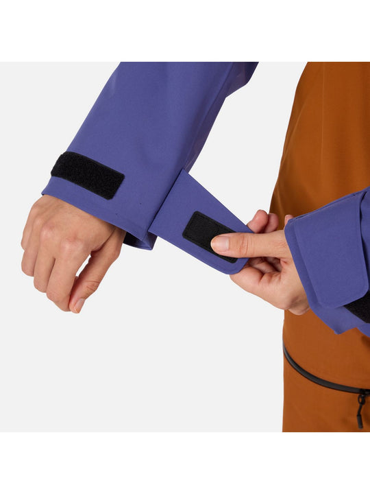 Kurtka narciarska damska ROSSIGNOL W DESAFIO 2L SHELL JKT niebieska
