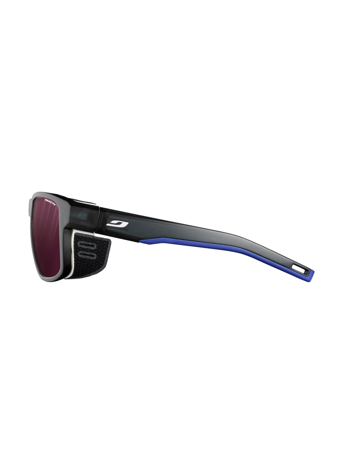 Okulary fotochromowe JULBO SHIELD M czarne | Reactiv cat. 0-4 High Contrast - Adventure Sports
