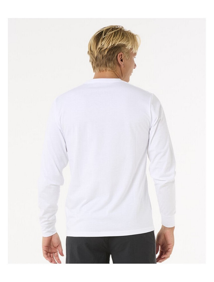 Koszulka z filtrem UV RIP CURL Icons Of Surf Upf L/S biała