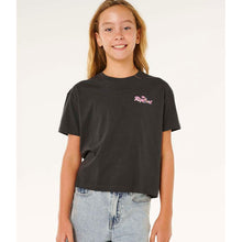 Koszulka dziewczęca RIP CURL Layday Crop-Girl czarna
