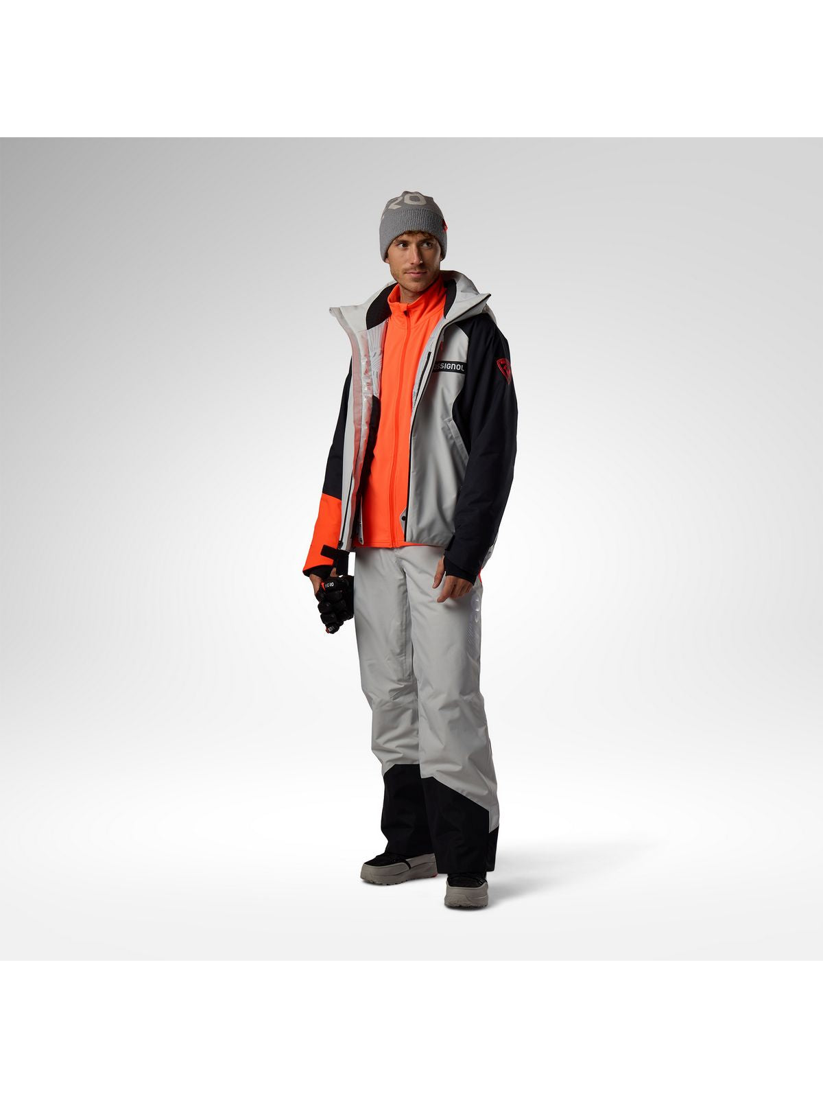 Spodnie narciarskie męskie ROSSIGNOL M Hero Insulated Ski Pant szare