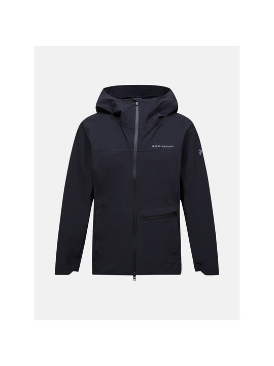 Kurtka męska PEAK PERFORMANCE M Commuter Hipe 3L Shell Jacket kolor czarny
