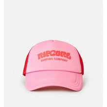 Czapka z daszkiem RIP CURL Surf Puff Trucker różowy
