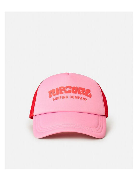 Czapka z daszkiem RIP CURL Surf Puff Trucker różowy
