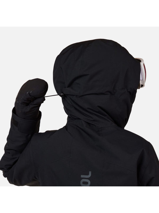 Kurtka narciarska damska ROSSIGNOL W ROCHRUN INSULATED JKT czarna
