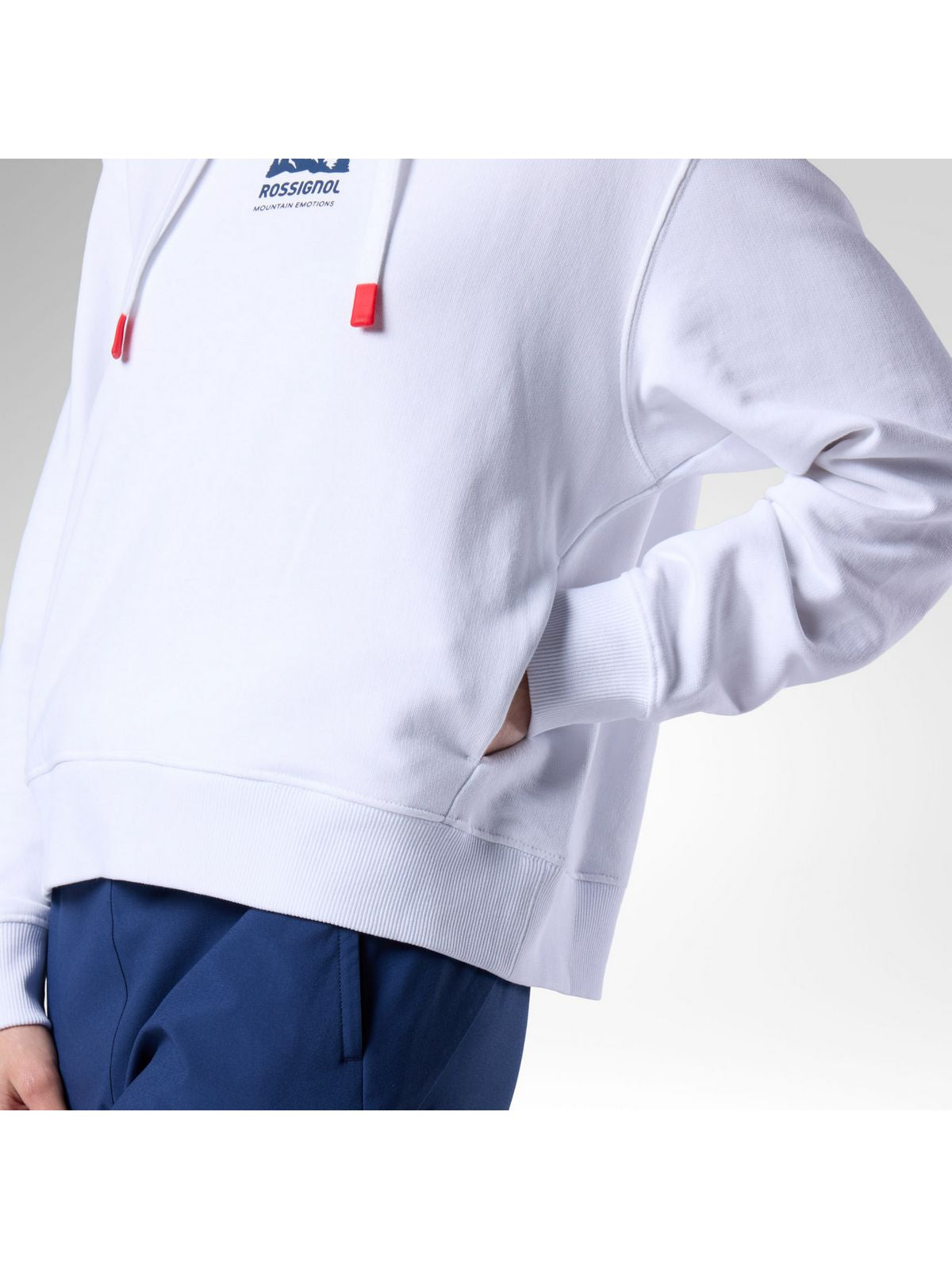 Bluza damska ROSSIGNOL W Waterfall H biała