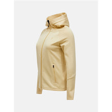 Bluza damska PEAK PERFORMANCE Rider Essentials Midlayer Zip Hood żółta
