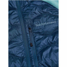 Kurtka PEAK PERFORMANCE Helium Down Hybrid Hood Men niebieski
