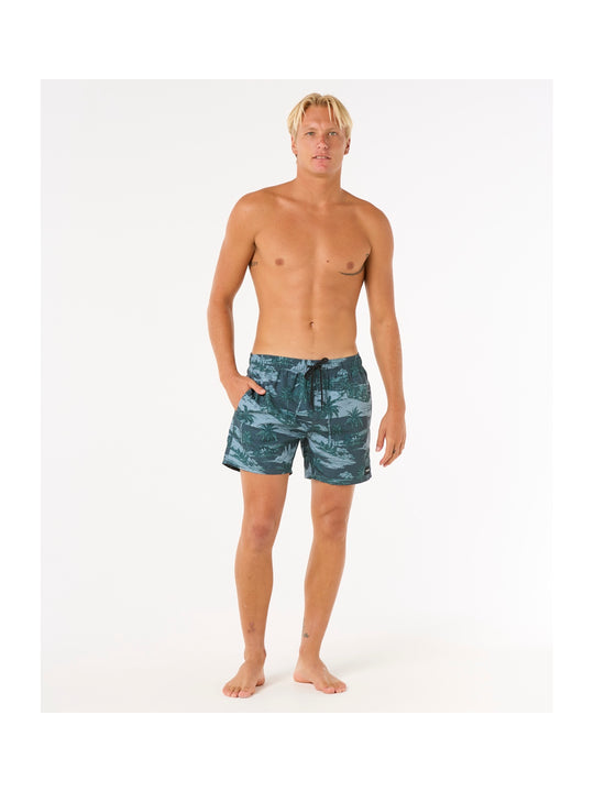 Szorty kąpielowe męskie RIP CURL Dreamers Volley moro szare

