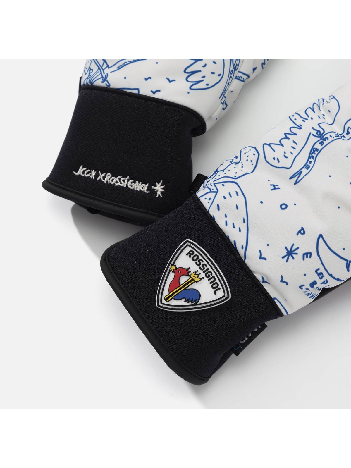 Rękawice narciarskie damskie ROSSIGNOL W JCC MITTEN białe