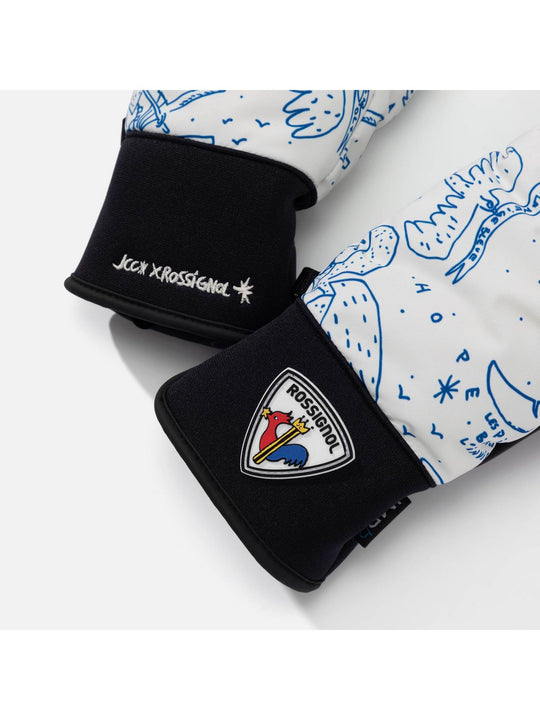 Rękawice narciarskie damskie ROSSIGNOL W JCC MITTEN białe
