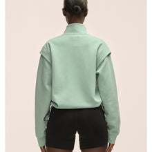 Bluza damska Casall Aria Full Zip zielony - Adventure Sports
