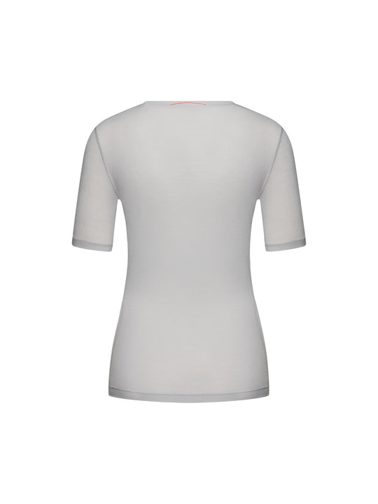 Koszulka damska POC W's Layer Mid S/S Jersey szary
