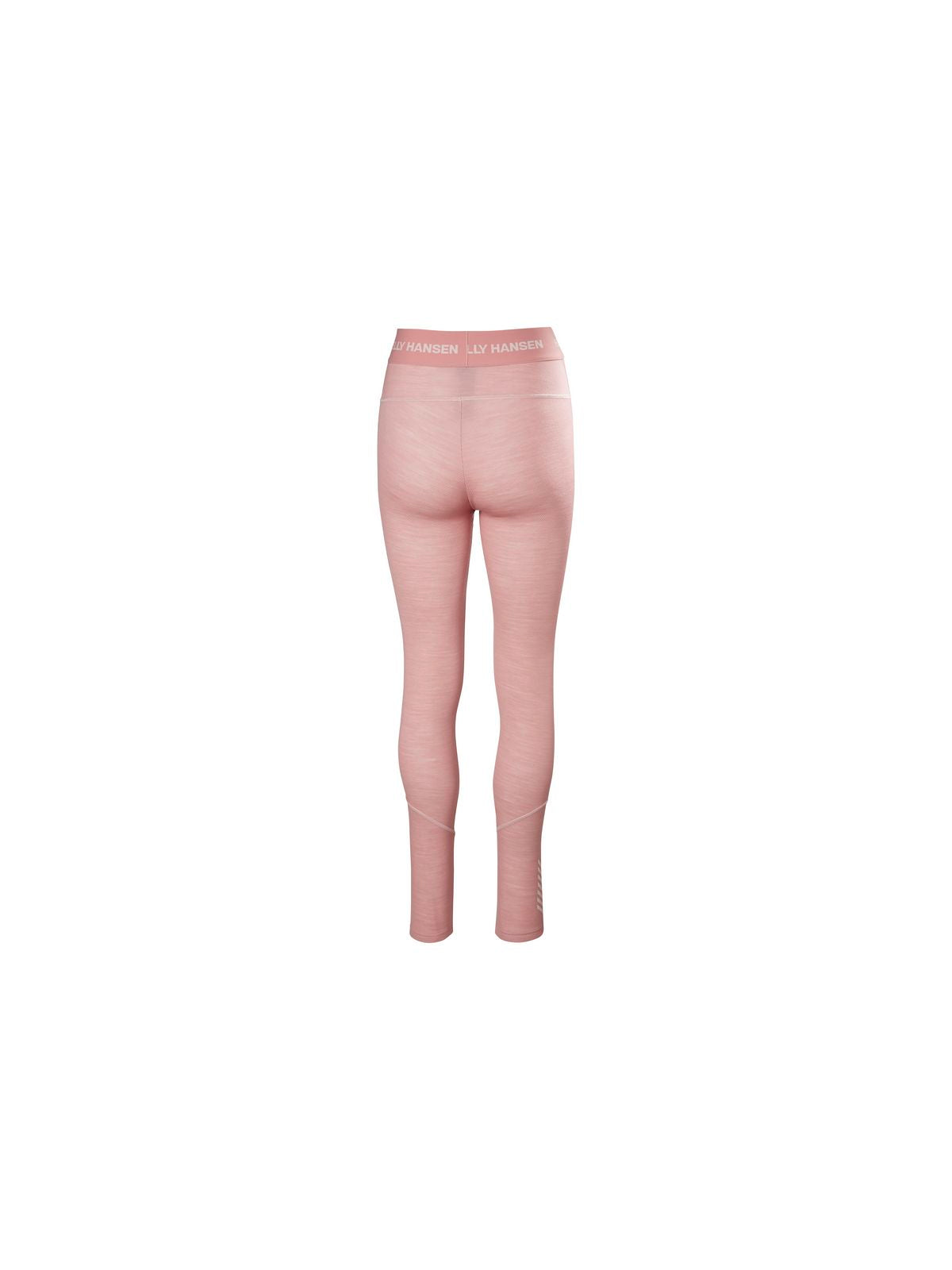 Legginsy damskie HELLY HANSEN W Lifa Merino Midweight Pant kolor różowy