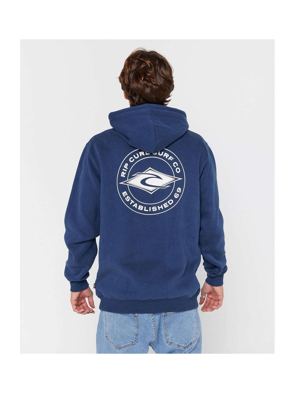 Bluza RIP CURL STAPLE HOOD granatowa