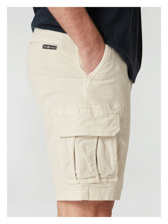 Szorty męskie SAIL RACING M Grinder Corduroy Cargo Shorts beżowe
