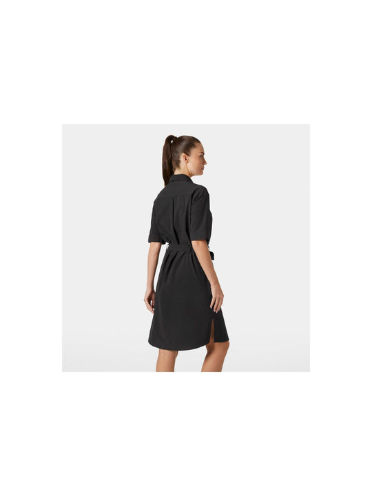 Sukienka HELLY HANSEN W THALIA SHIRT DRESS czarny - Adventure Sports
