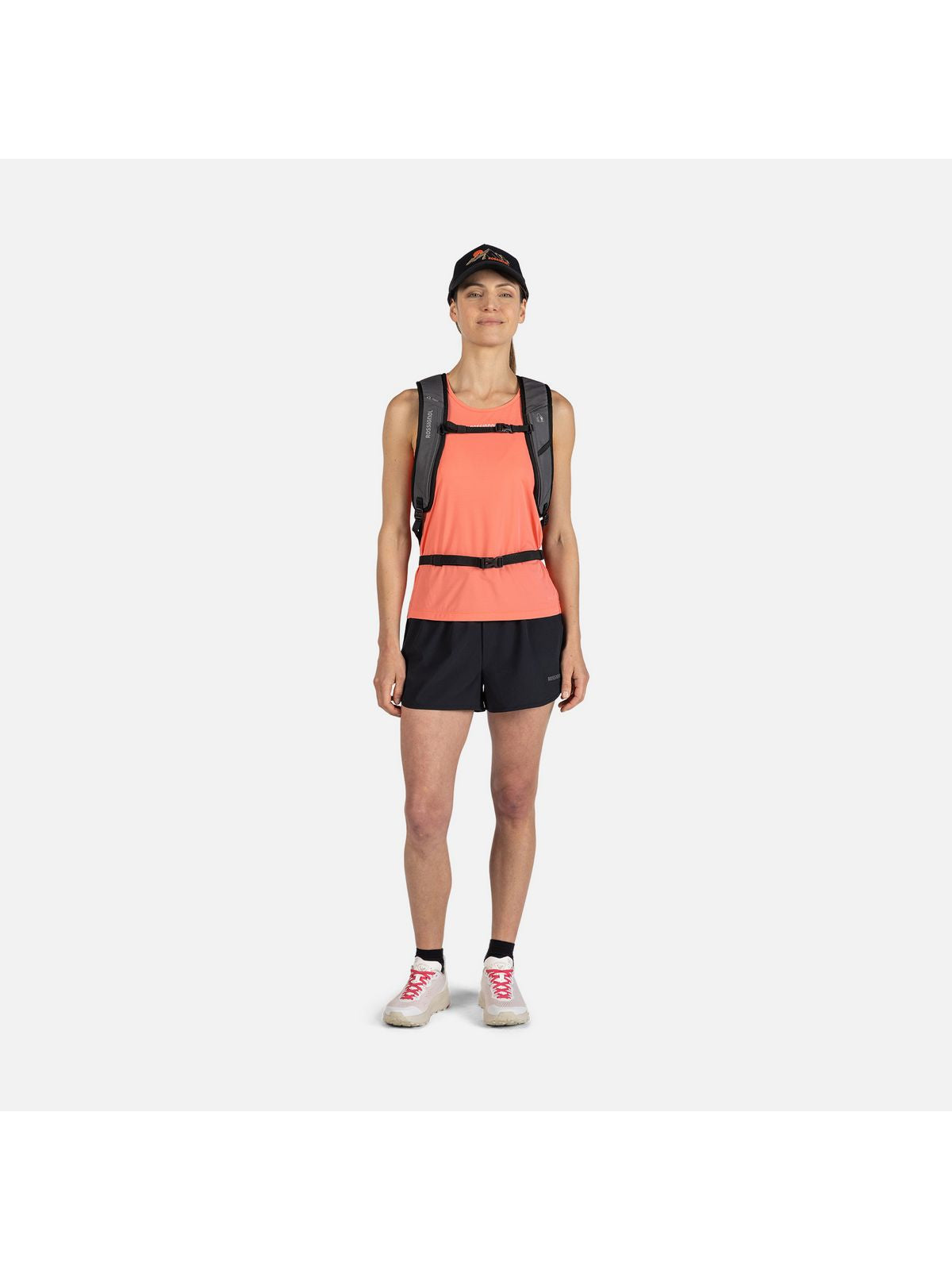 Top do biegania damski ROSSIGNOL W Sidelhorn Tank różowy - Koszulka - Adventure Sports