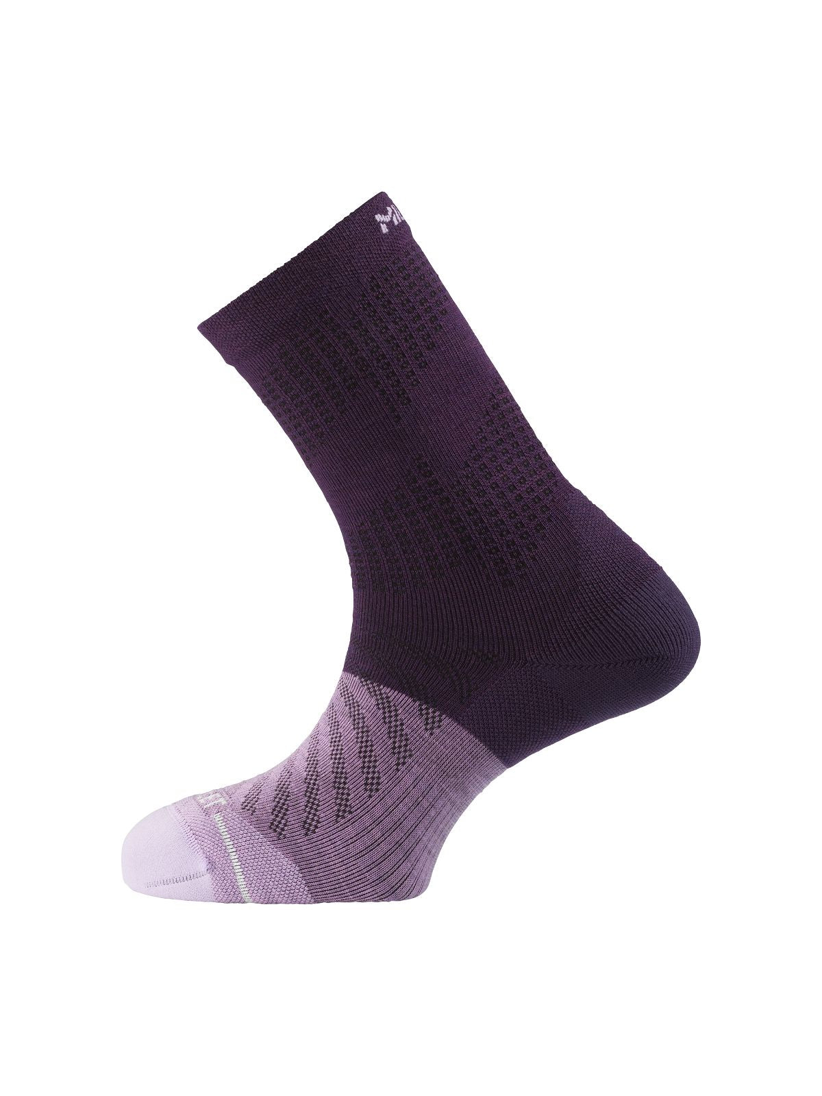 Skarpety damskie MILLET Ubic Crew Socks W fioletowe śliwkowe