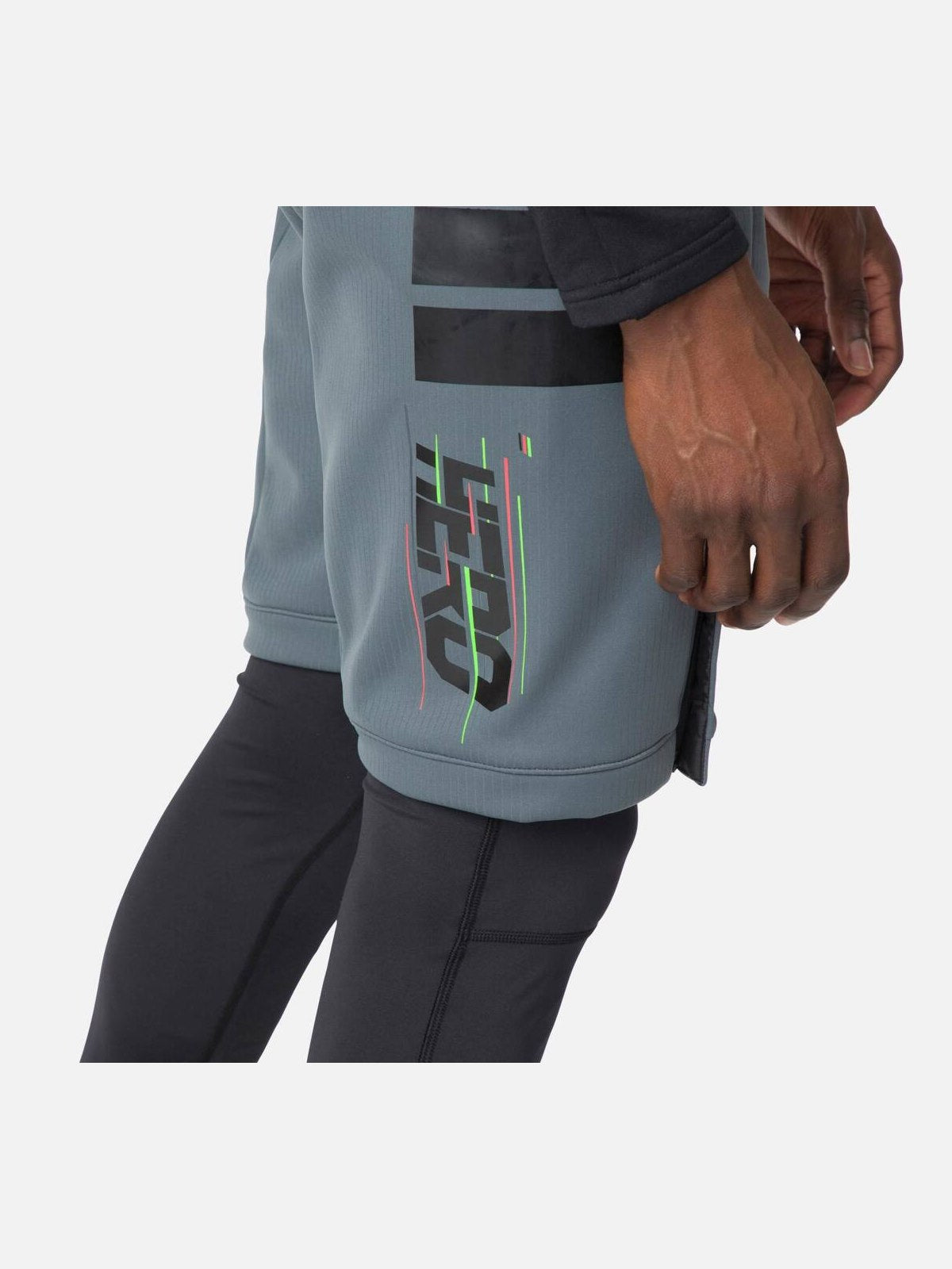 Szorty narciarskie ROSSIGNOL Racing Short Adult - szare