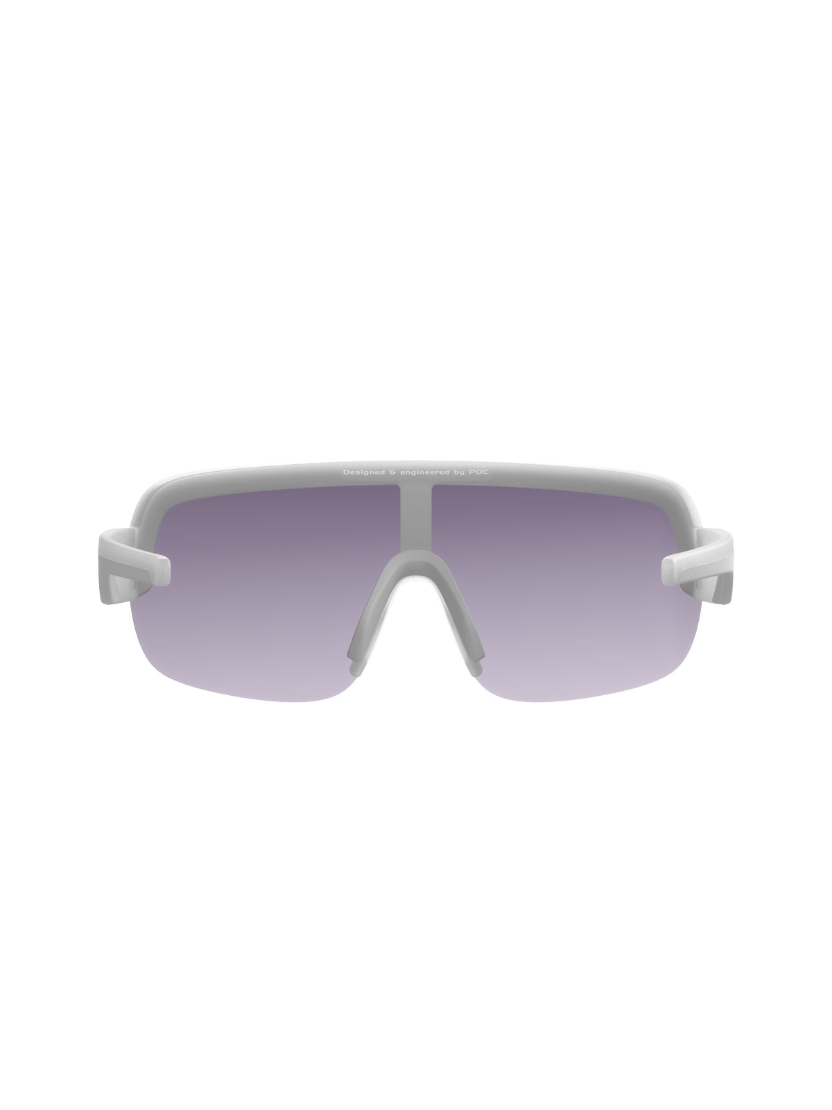 Okulary rowerowe POC Aim transparentny - Clarity Road/Sunny Silver cat 3